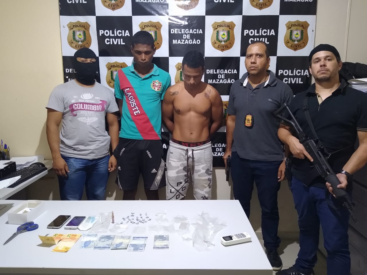 POLÍCIA CIVIL PRENDE HOMEM POR TRÁFICO DE DROGAS EM MAZAGÃO